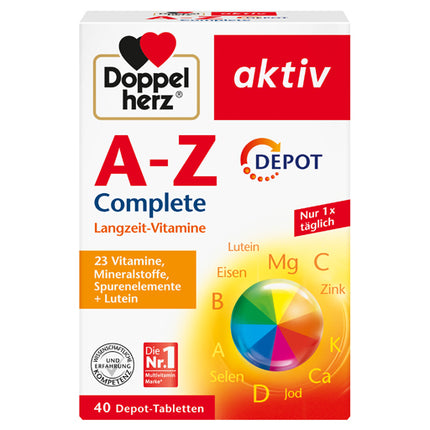 Doppelherz A–Z Depot – 40 Tablets