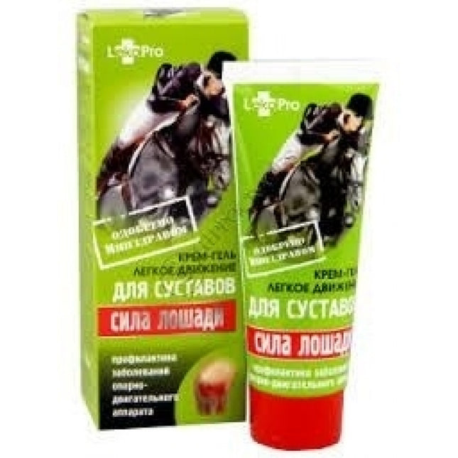 Crema-gel LekoPro “Horse Power / Light Movement” para articulaciones 75 ml