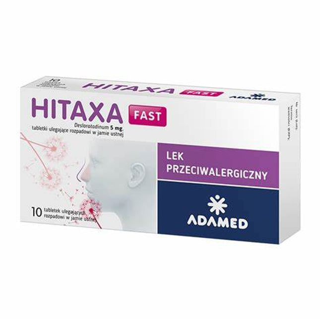 Hitaxa Fast 5 mg (desloratadine), 10 ct