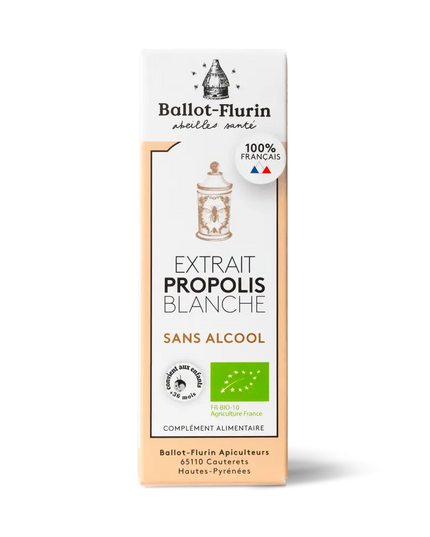 Extracto de propóleo blanco orgánico (sin alcohol), 15 ml