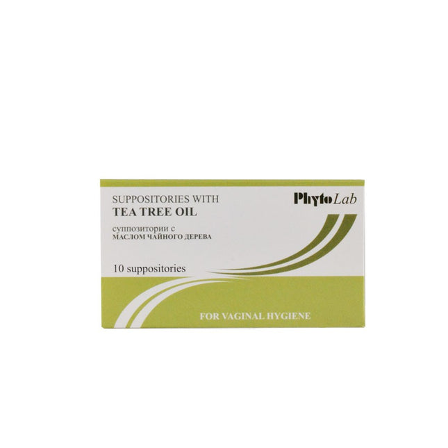 Tea Tree Oil Suppositories, 10 ct