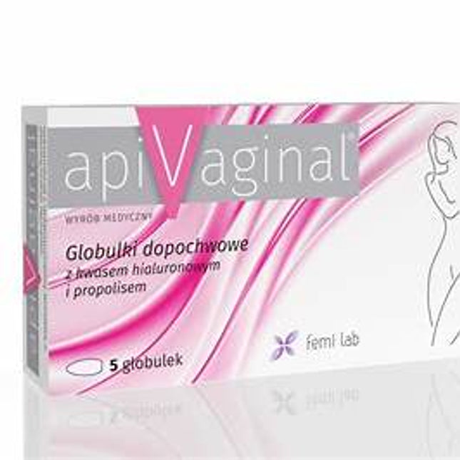 Apivaginal vaginal suppositories / globules (5 pieces)