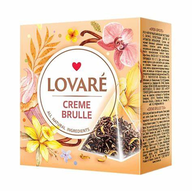 Lovare Crème Brûlée Tea, 15 ct