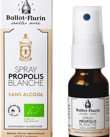 Extracto de propóleo blanco orgánico (sin alcohol), 15 ml