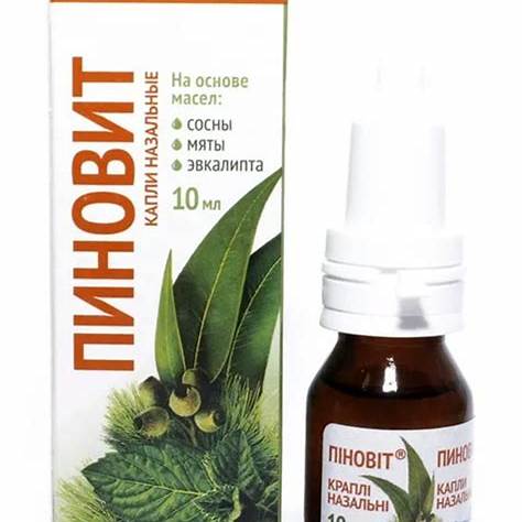 Gotas nasales Pinovit, 10 ml