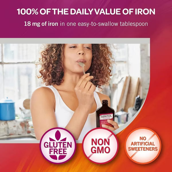 Geritol - Suplemento energético líquido (354 ml)