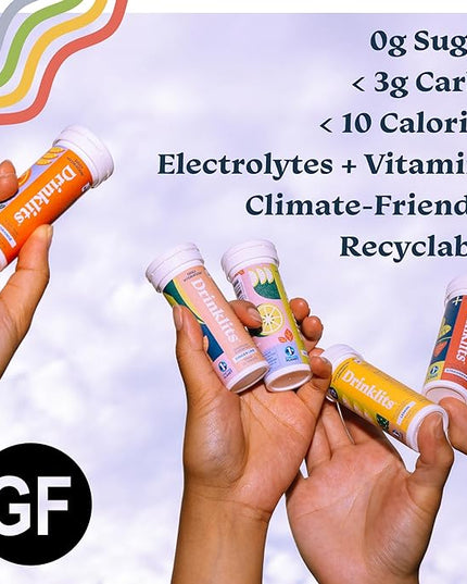 Ginger-Lime Daily Hydration & Lemon Daily Immune Support (2) Tube Combo Pack
