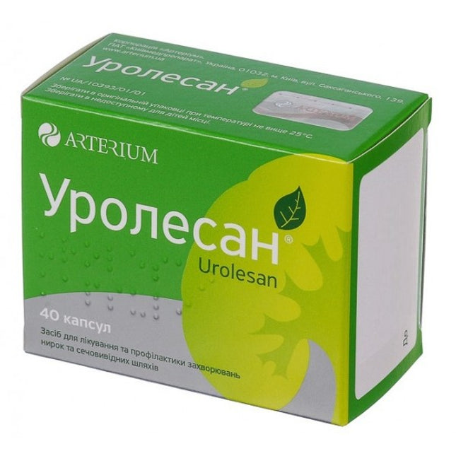 Cápsulas Urolesan® – 40 unidades