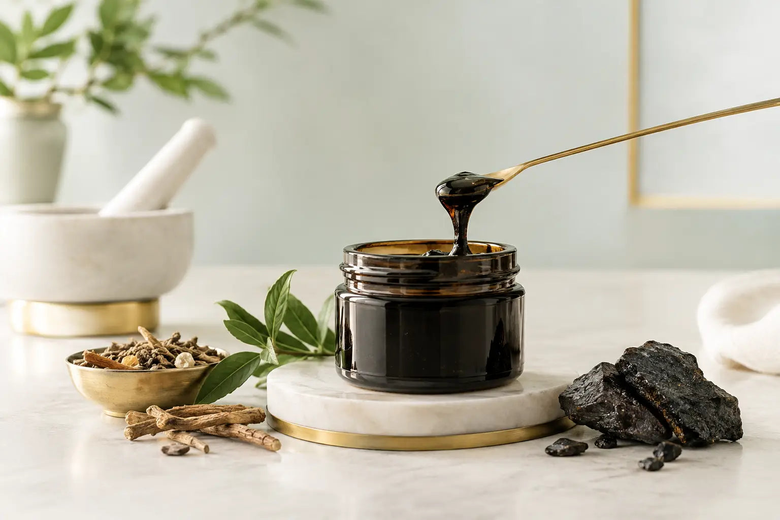 Himalayan Shilajit Herbal Tonic: Bitter by Nature