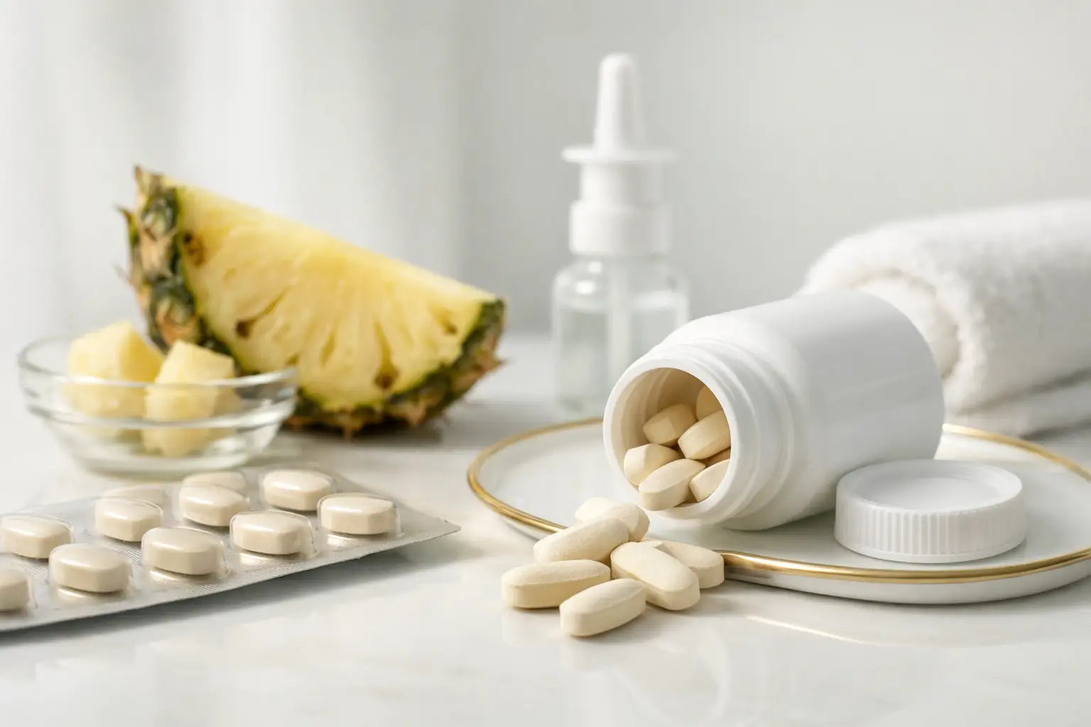 Hysan® Bromelain Tablets for Nasal Swelling