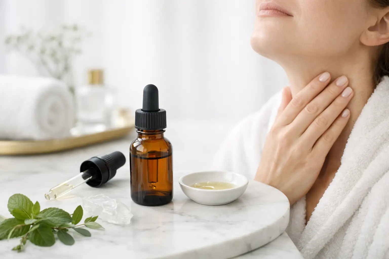 China-Oel for Throat Discomfort and Irritation