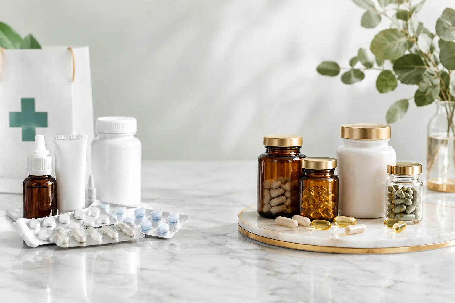 European Pharmacy Products vs Supplements
