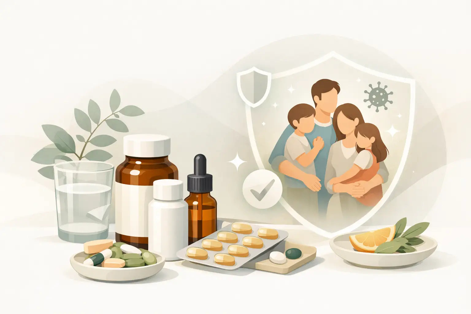 Immune Support Supplements for Families