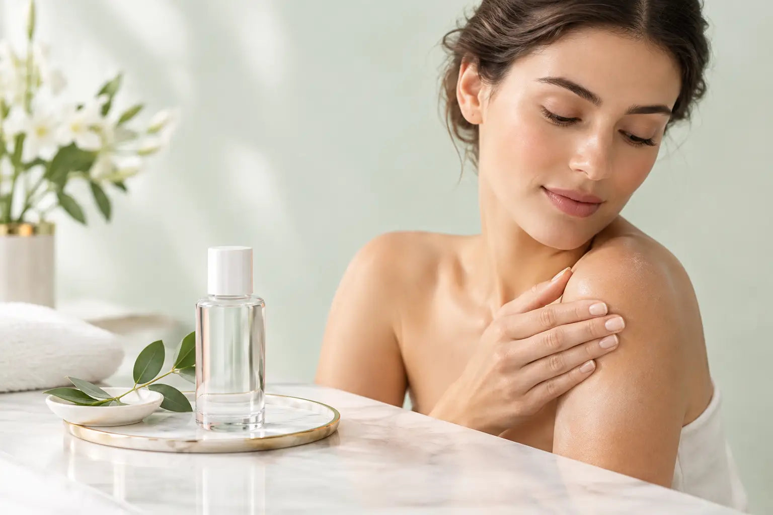 Skin Circulation Massage Solution - Lindofluid 0.5% Camphor