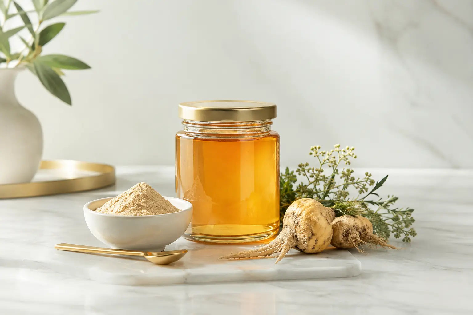 Energy & Vitality Herbal Honey: Maca Blend