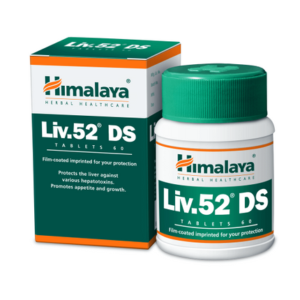 Himalaya liv 52 DS Tab - Pack of 1 - 60 Tablets