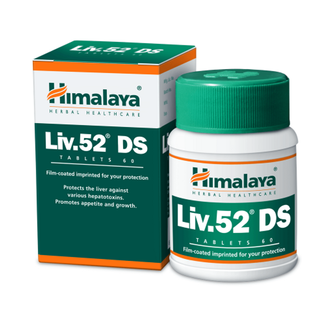 Himalaya liv 52 DS Tab - Pack of 1 - 60 Tablets