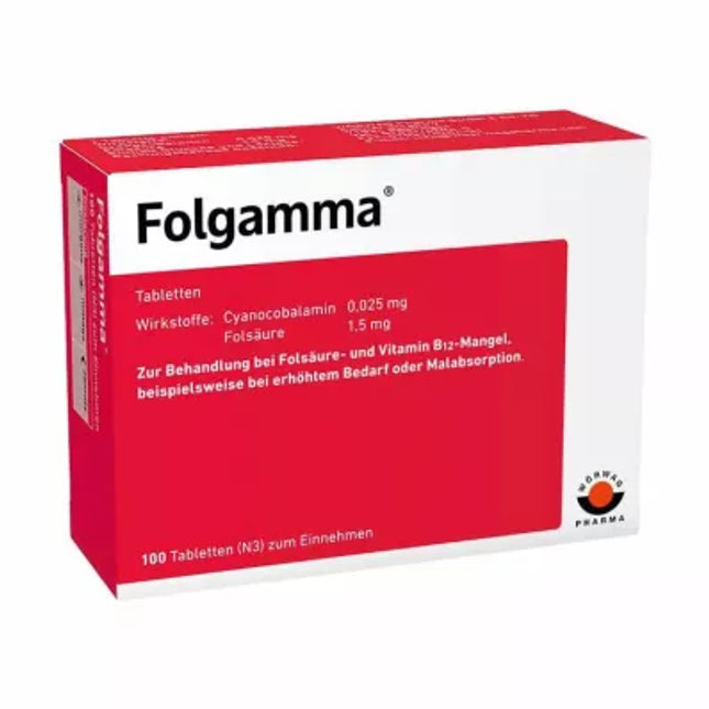 FOLGAMMA Tablets, 100pcs