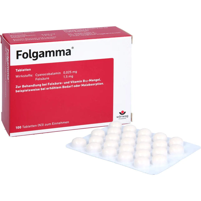FOLGAMMA Tablets, 100pcs