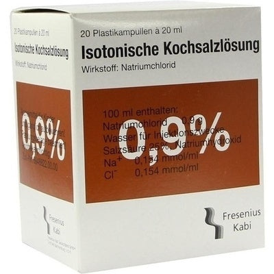 Sterile 0.9% Saline Solution in Plastic Ampoules, 5ct x 20ml