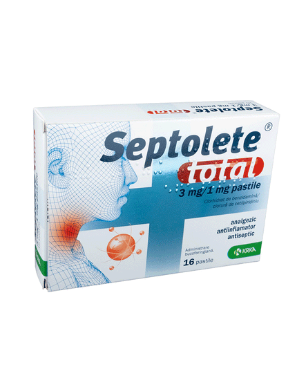 Pastillas Septolete Total 16 ct