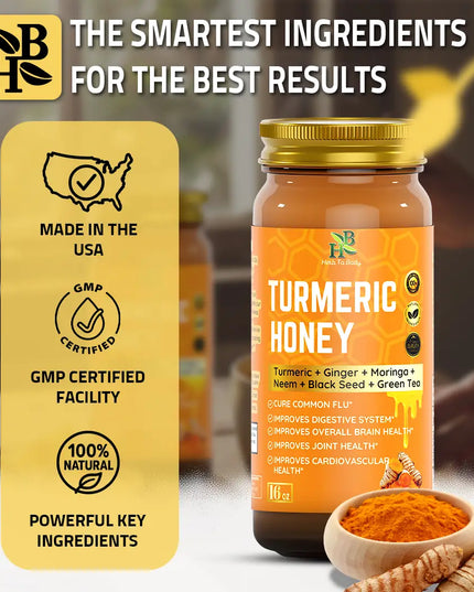 Turmeric Honey 16oz