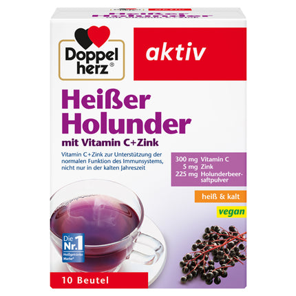 Doppelherz active Elderberry with Vitamin C + Zinc #10