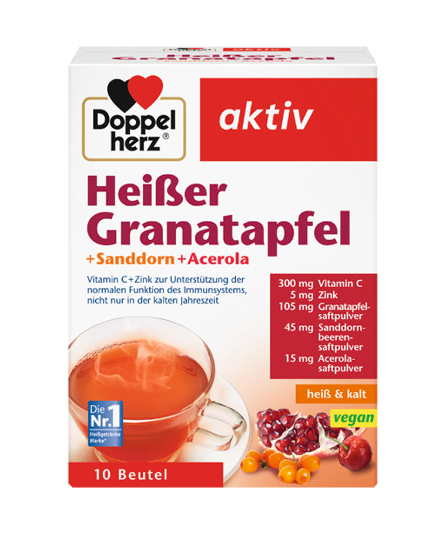 Doppelherz aktiv Hot Pomegranate + Sea Buckthorn + Acerola #10