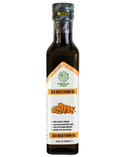 Aceite de espino amarillo siberiano (Сибирское облепиховое масло), 100 ml