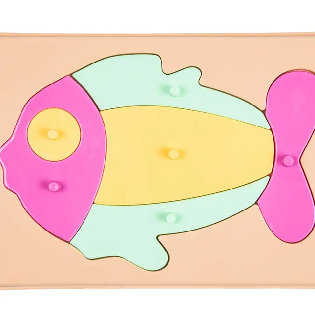 ELFIKI Baby Puzzles Eco Toy | BIO-Based Educational Puzzle for Toddlers 1+
