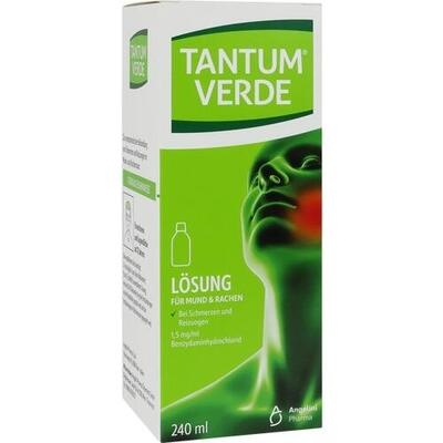 Tantum Verde 1,5 mg/ml solution pour bain de bouche 240 ml