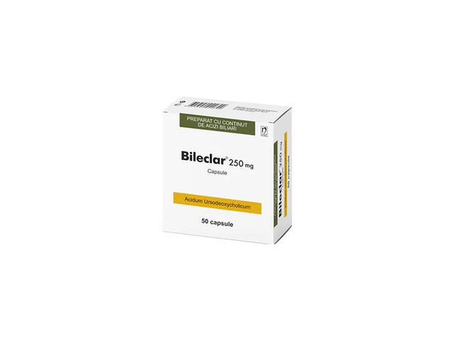 Ursosan / Bileclar 250mg 50 capsules