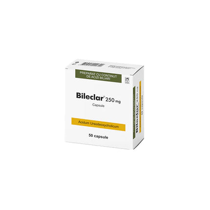 Ursosan / Bileclar 250mg 50 capsules