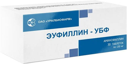 Eufilin 150 mg 30 comprimidos