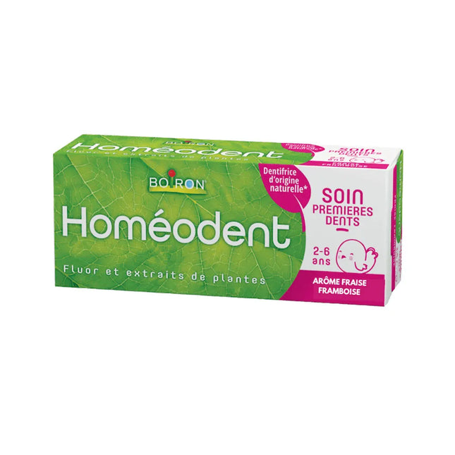Boiron Toothpaste First Teeth Care Strawberry Raspberry Flavour 2-6 years 50ml