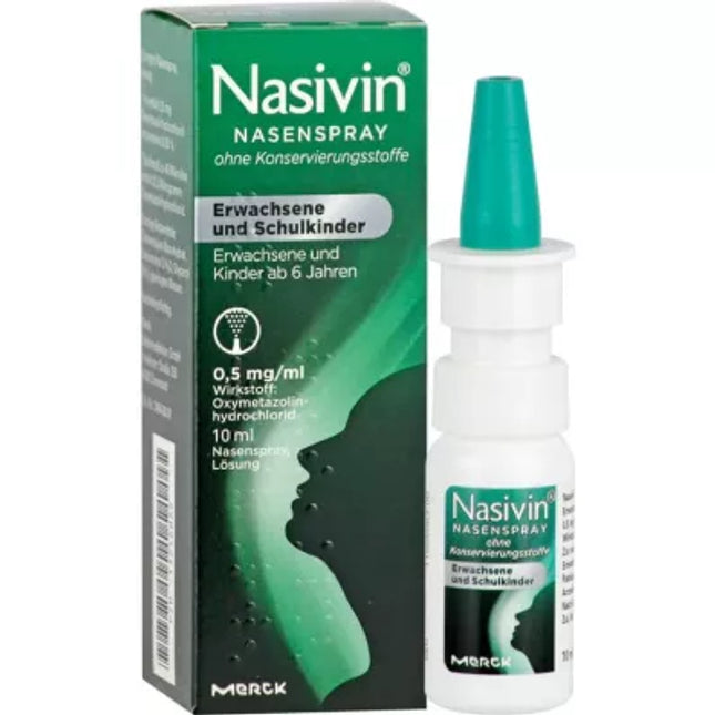 NASIVIN Nasal spray without consumables for adults and schoolchildren, 10 ml