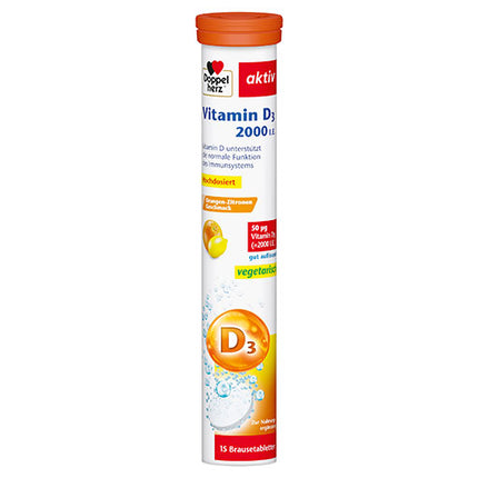 DOPPELHERZ Vitamin D3 2000 IU #15