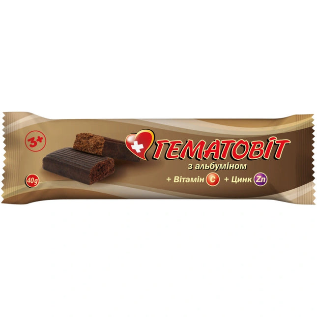 Barra de hematógeno 40-50 g (Гематоген)