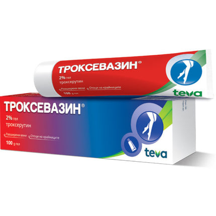 Troxevazin 2% gel 100g (Троксевазин гель)