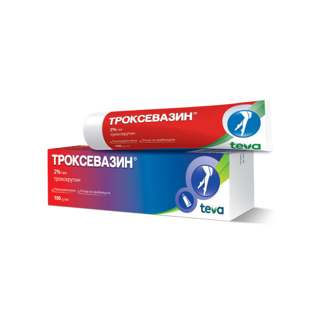 TROXEVASIN 2%GEL 100GR