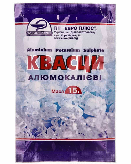 Potassium Aluminum Sulfate Powder 15 g (Квасцы)