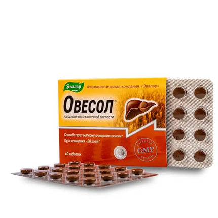 Oat Extract with Herbs By Evalar Ovesol 40 Tabs