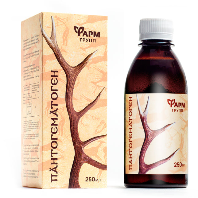 Pantohematogen 250 ml (Пантогематоген, 250 мл)