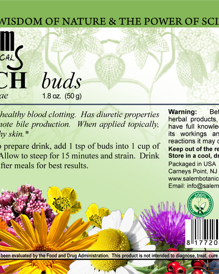 BIRCH BUDS 50 GM
