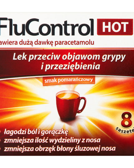 Flu Control Hot Sachets, 8 ct