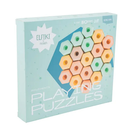 Toy "Playing Puzzles", 20 el, Elfiki