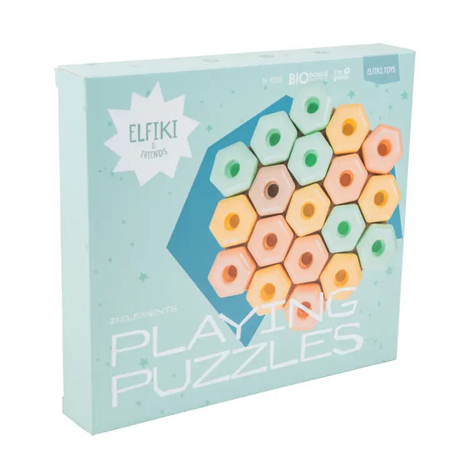 Toy "Playing Puzzles", 20 el, Elfiki
