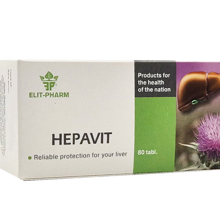 Hepavit tabs, 80 ct