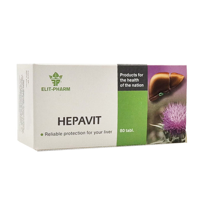 Hepavit tabs, 80 ct