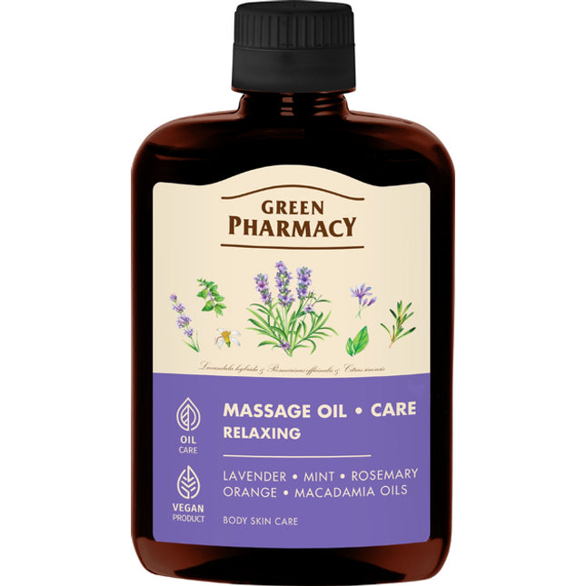 Green Pharmacy Massage Oil – Care & Relaxing (Green Pharmacy массажное масло – Уход и Расслабление)